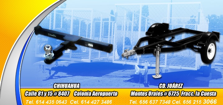 Remolques Aeropuerto. Renta y venta de remolques en Chihuahua